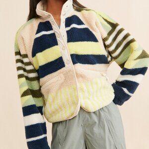 Hit The Slopes Printed Fleece Jacket